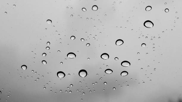 istock Water Drops on the Glass Wall 926975262