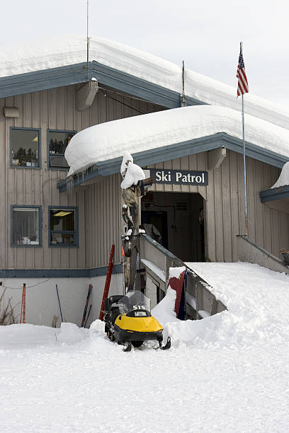 Ski Patrol Lodge  ski patrol photos stock pictures, royalty-free photos & images