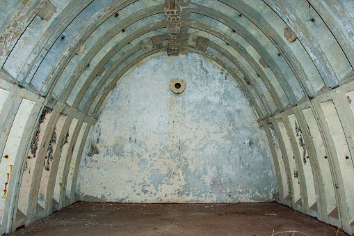 abandoned unfinished soviet bunker