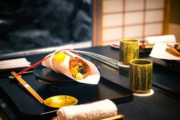 Cooking, Japan, Kaiseki, Chopsticks, Food