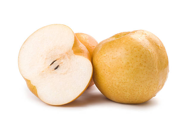 신선한 분재 pears 스톡 사진