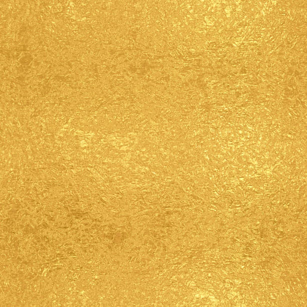Gold foil seamless texture, vintage background