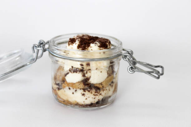 istock Studio shot of tiramisu in a glass 927002812