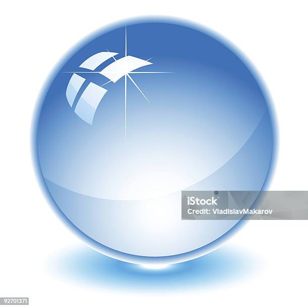 A Bola - Arte vetorial de stock e mais imagens de Azul - Azul, Claro, Clip Art
