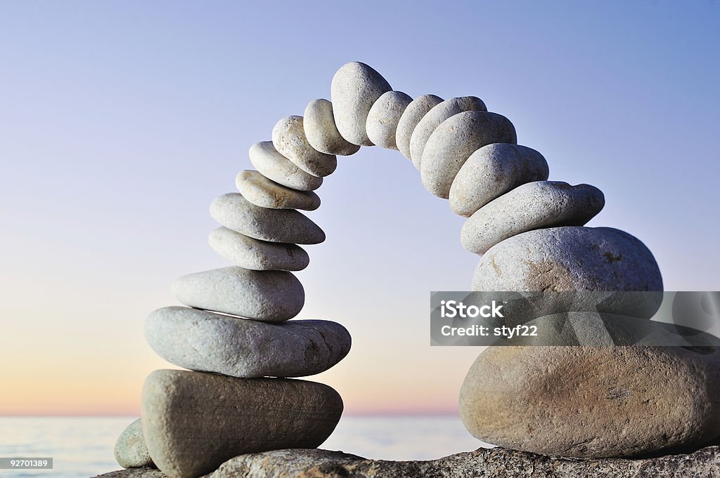 Sunrise  Arch - Architectural Feature Stock Photo