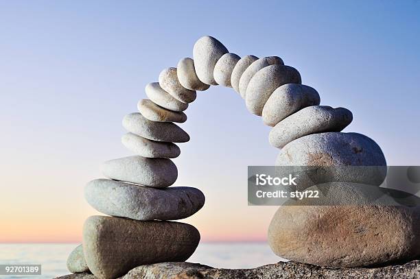Sunrise Stock Photo - Download Image Now - Arch - Architectural Feature, Balance, Beach