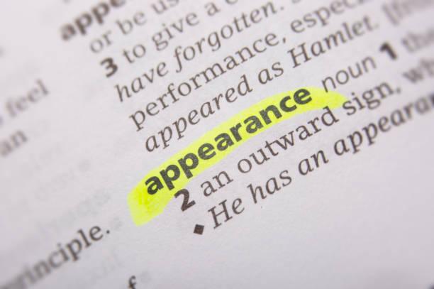 istock Appearance defined in the English dictionary 927023586