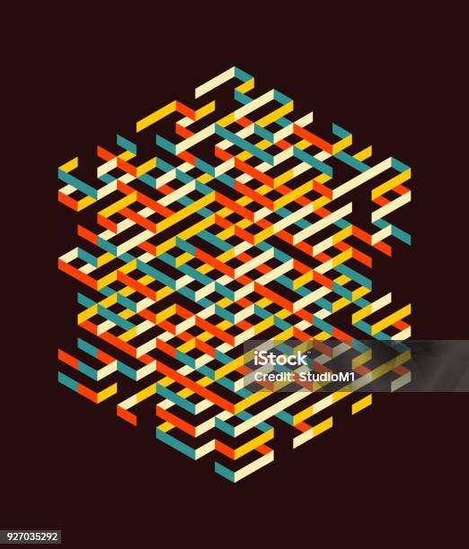 Abstract Vector Illustration Can Be Used For Design And Presentation Stock Illustration - Download Image Now