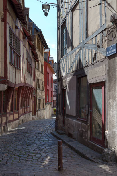 istock Rue du Petit Mouton in Rouen 927035842