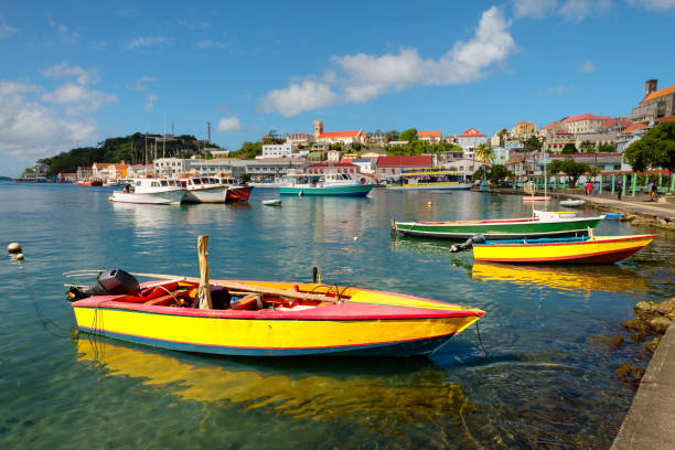 st.George's at Grenada stock photo