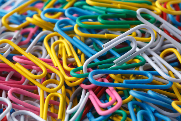 istock pile of colored office paper clips 927042620
