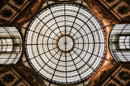 Ceiling of Galleria Vittorio Emanuele II