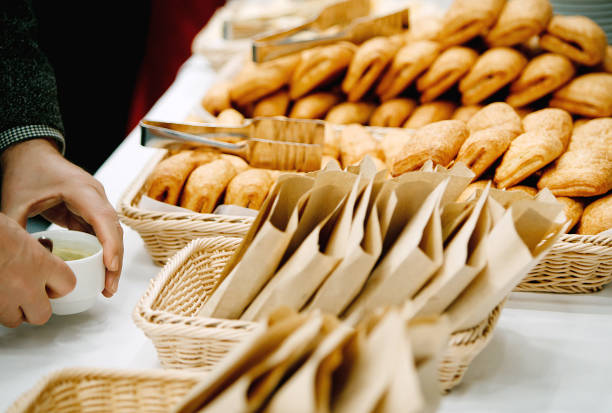 istock Puff pastry at the banquet 927046182