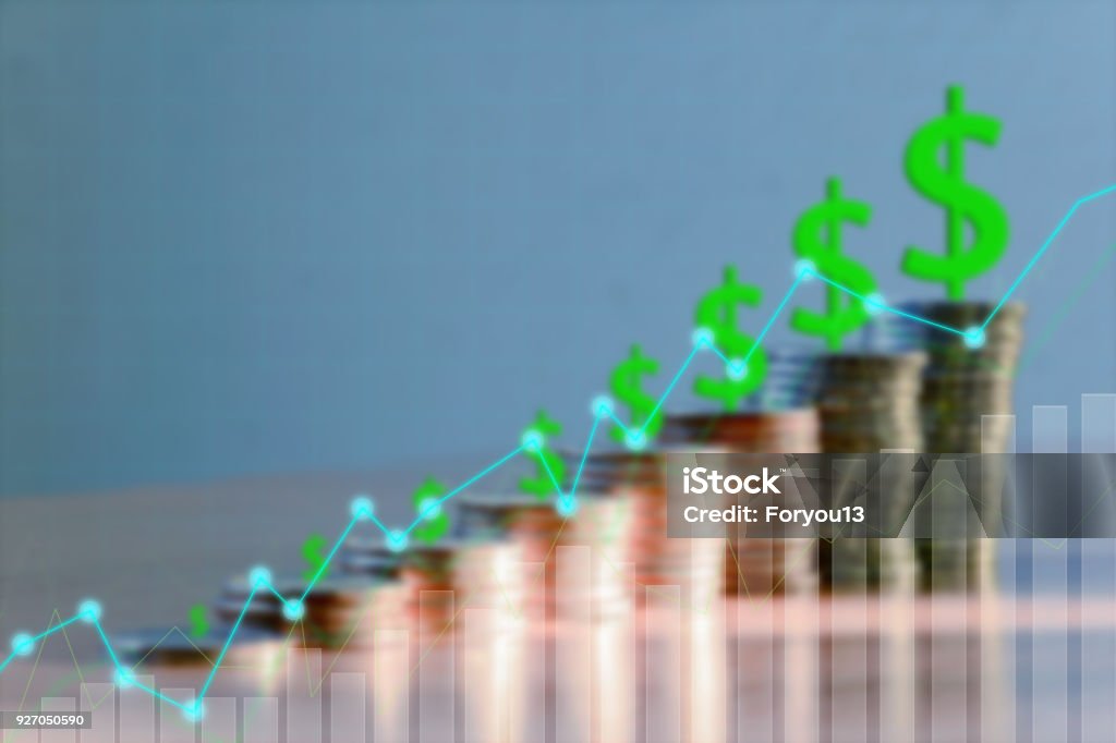 Finance and Investment concept Finance and Investment concept.Money management and Financial chart Accountancy Stock Photo