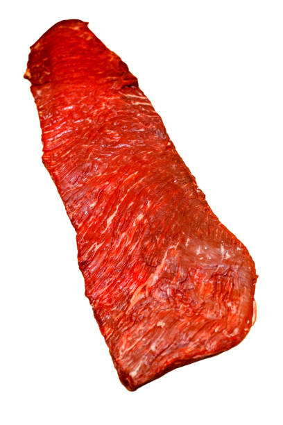 istock Steak of marbled beef sirloin flap (Bavet) 927056806