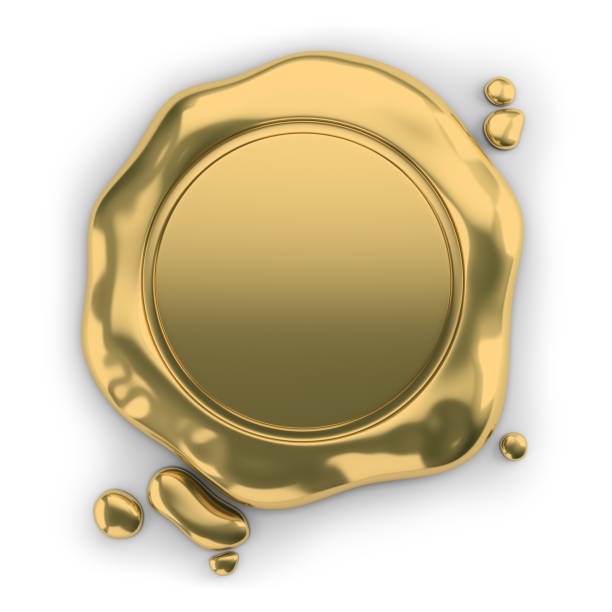 istock golden seal wax 927072508