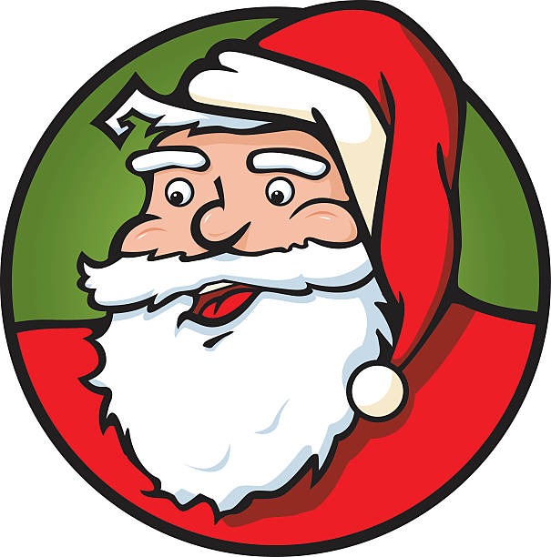 Santa Claus vector art illustration