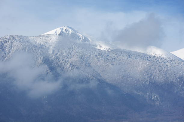 istock Panorama of winter mountains, Bulgaria 927113676