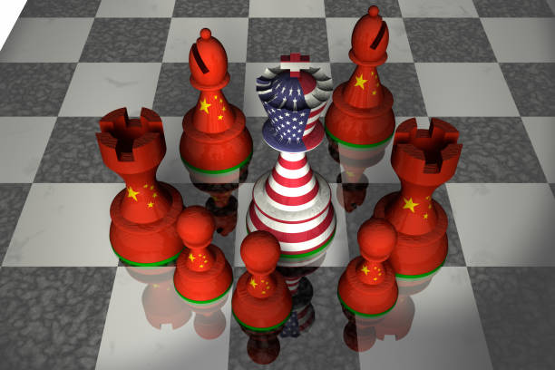istock USA and China Chess Standoff 927116644