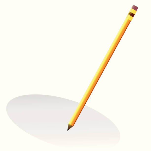 Pencil vector art illustration