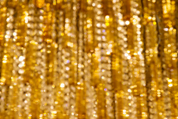 istock Crystal chandelier close-up. Bokeh background. 927121478