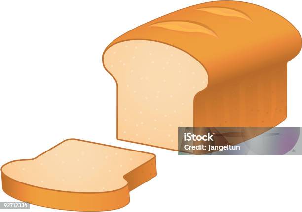Brot Vektor Stock Vektor Art und mehr Bilder von Brotsorte - Brotsorte, Bäckerei, Farbbild