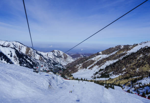 istock Almaty city ski-resort 927124294