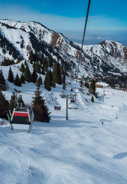 istock Almaty city ski-resort 927124726