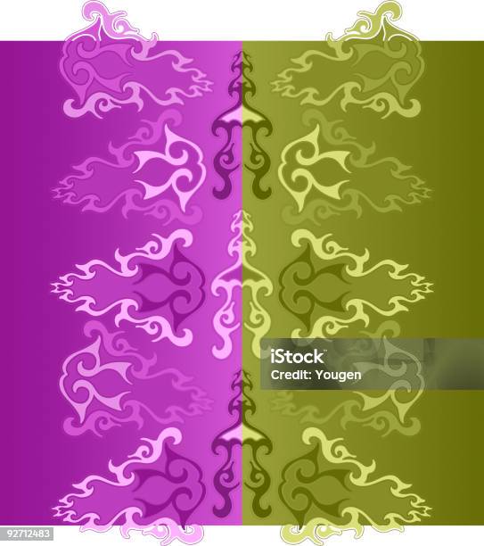 Ornamental Pattern Stock Illustration - Download Image Now - African Violet, Art, Backgrounds