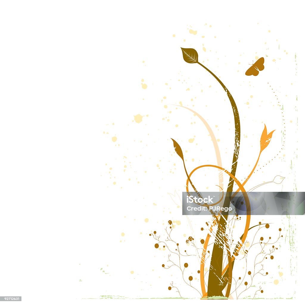 Весна фон с цветочным рисунком - Векторная графика Абстрактный роялти-фри