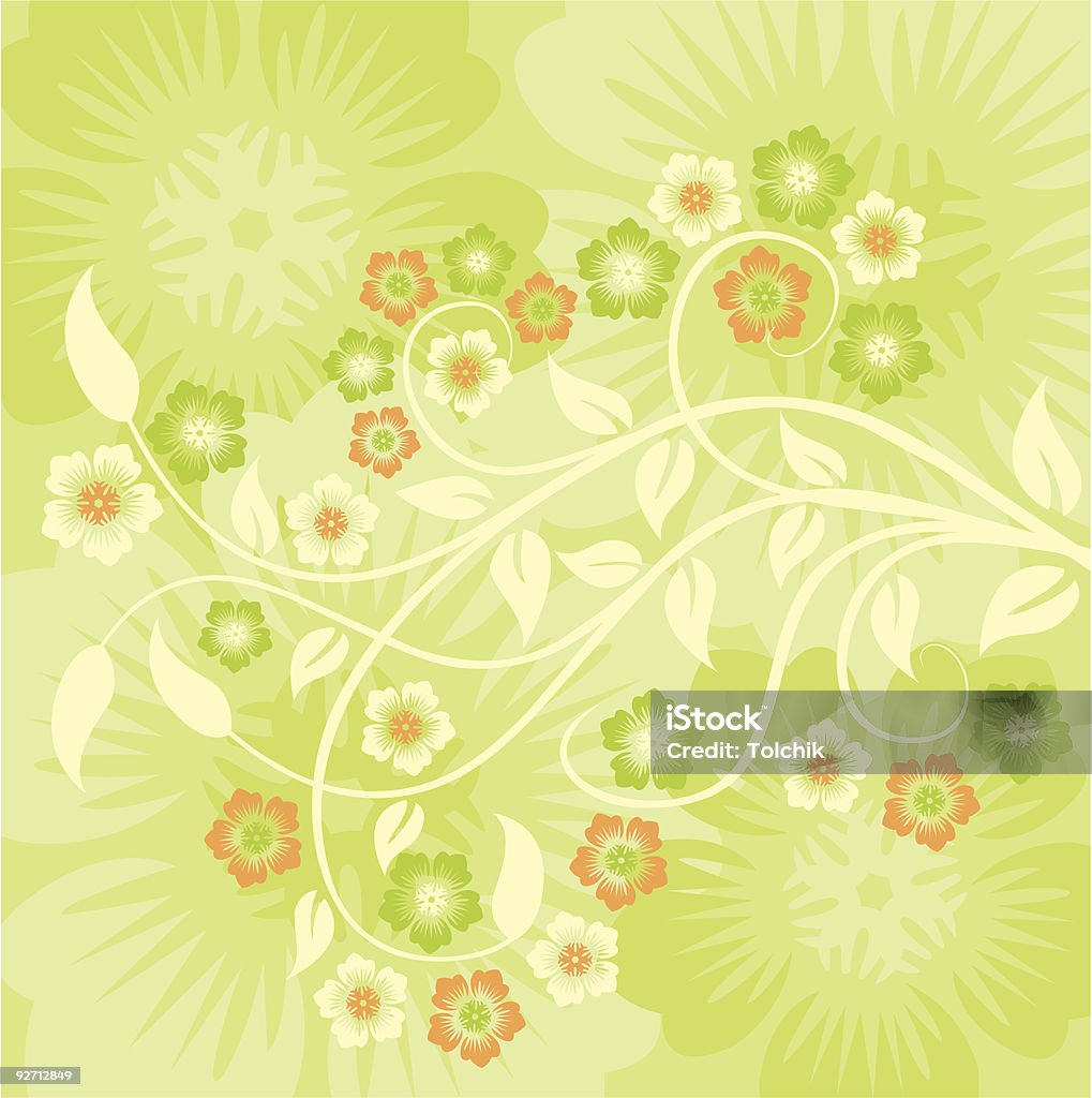 Spring Vector Backround Spring Background Vector Stock Illustration - Download Image Now ...