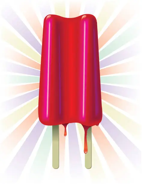 Vector illustration of Popsicle!