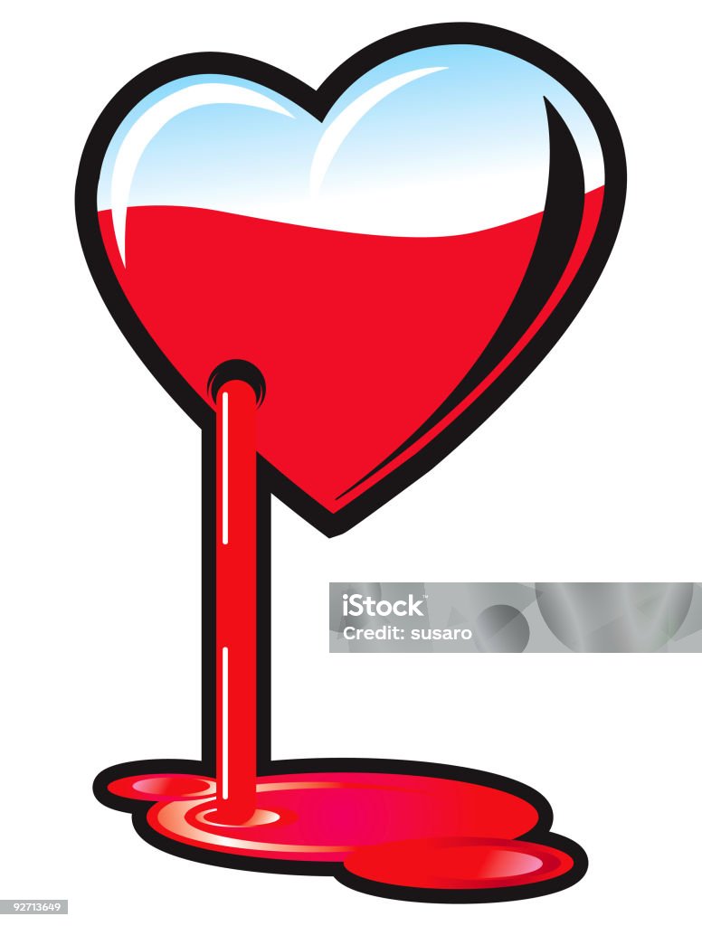 Coeur de Marie - clipart vectoriel de Amour libre de droits