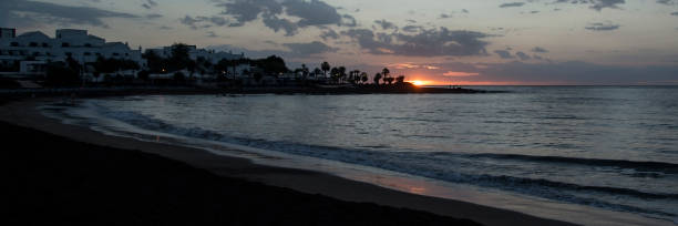 soleil du matin à lanzarote (Panorama) - Photo