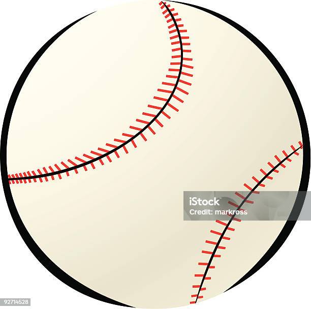 Baseballvektor Stock Vektor Art und mehr Bilder von Anzeigetafel - Anzeigetafel, Baseball, Baseball-Mal