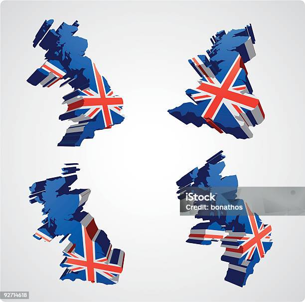 イギリスの 3 D 表示 - 3Dのベクターアート素材や画像を多数ご用意 - 3D, イギリス, イギリス国旗