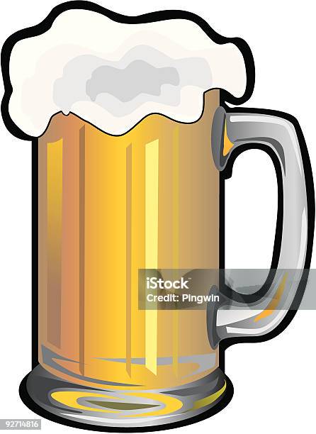 Beer Stock Illustration - Download Image Now - Alcohol - Drink, Beer - Alcohol, Black Color