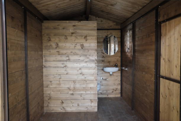 istock inside of a prefabricated wooden house 927152254
