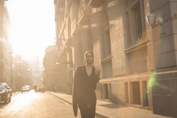 istock Black woman on the street 927156266