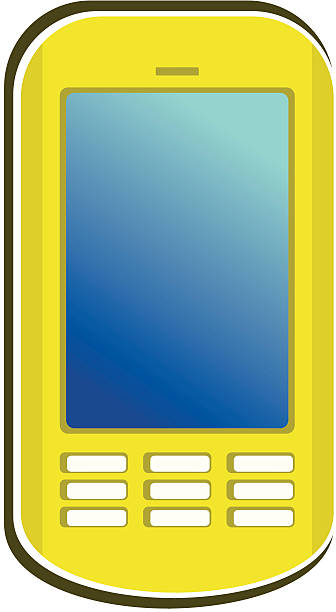 Mobile Phone Icon vector art illustration