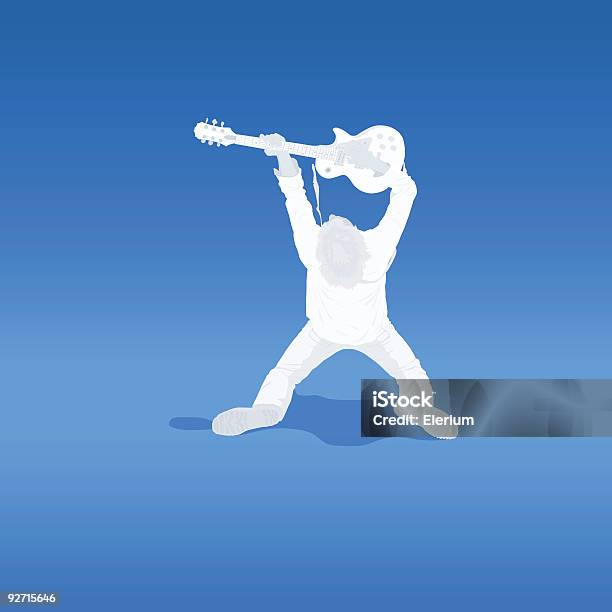 Gods Of Music Stock Illustration - Download Image Now - Adult, Amplifier, Back Lit