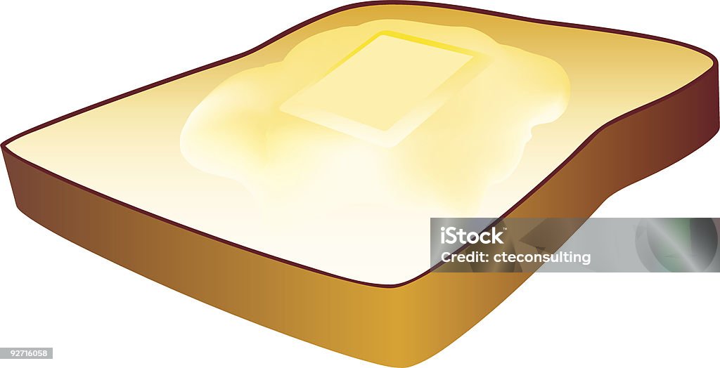 Горячий Говяжья тост - Векторная графика Гренок роялти-фри