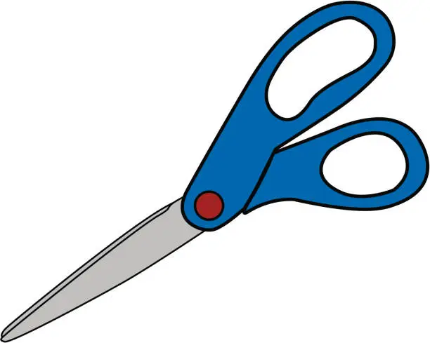 Vector illustration of Scissors