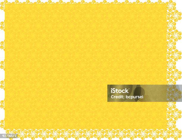 Gelber Hintergrund Tapete Muster Stock Vektor Art und mehr Bilder von Bildhintergrund - Bildhintergrund, Blume, Blumenmuster