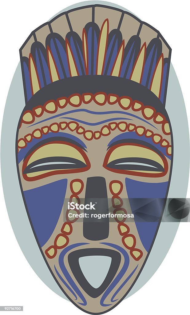 Maska (mask - Grafika wektorowa royalty-free (Ceremonia)