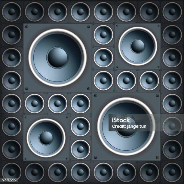 Speaker Background Stock Illustration - Download Image Now - Audio  Equipment, Backgrounds, Club DJ - iStock