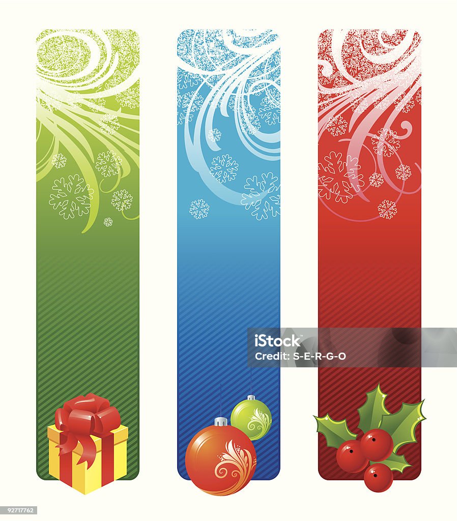 banners de Natal - Royalty-free Abstrato arte vetorial