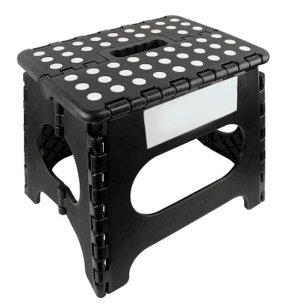 Black Plastic Stepstool