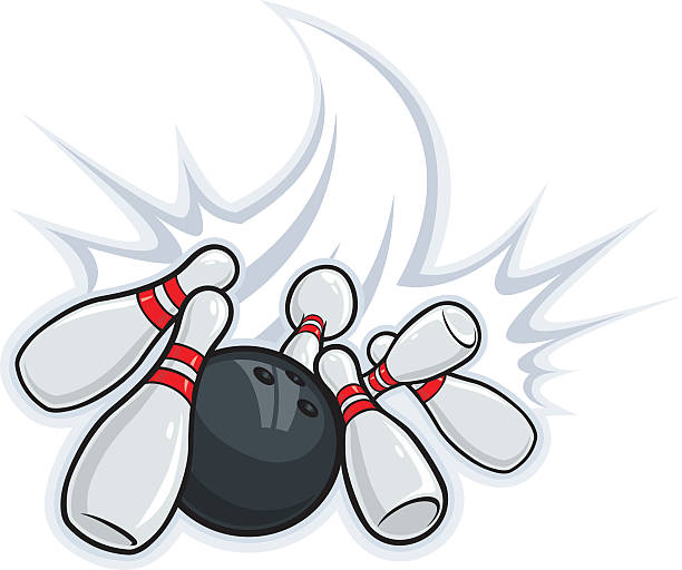 Bowling - illustrazione arte vettoriale