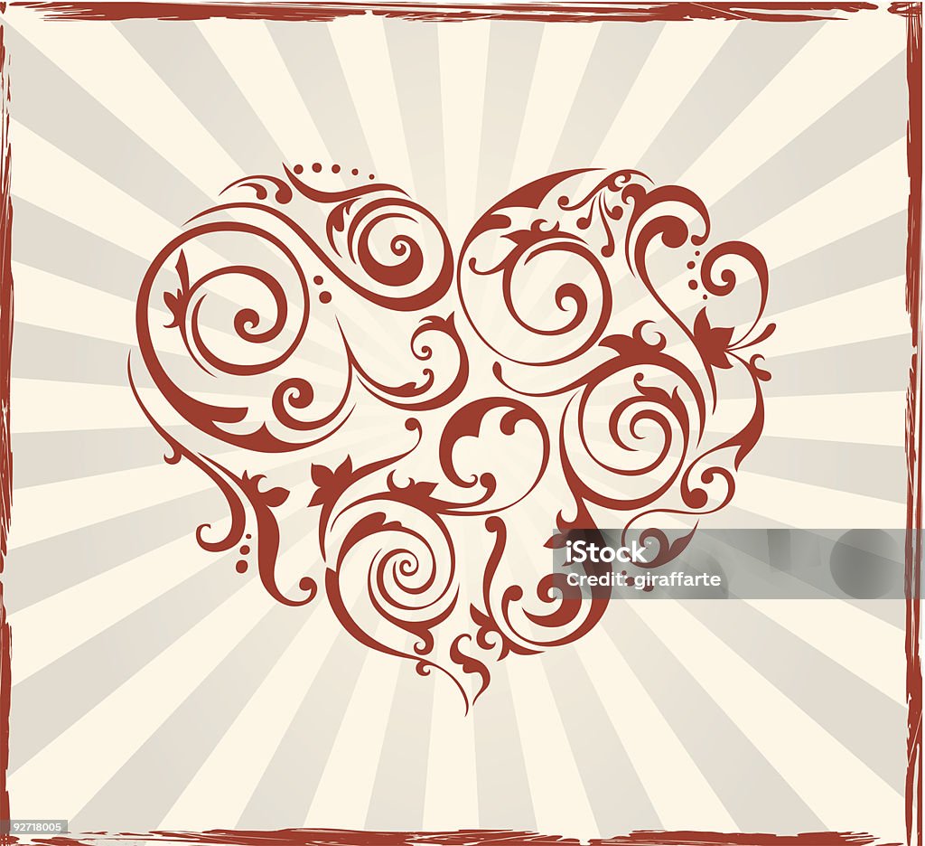 Décoration de la Saint-Valentin - clipart vectoriel de Amour libre de droits